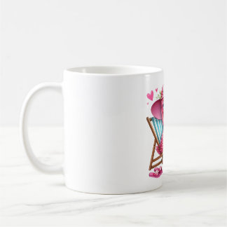 Schattigee Flamingo clipart Koffiemok