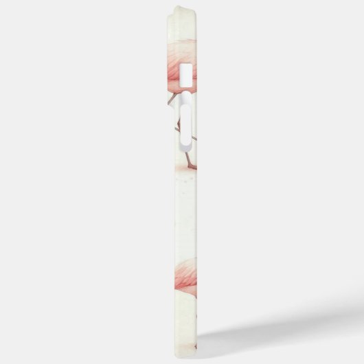 Schattigee flamingo-kudde Case-Mate iPhone case (Achterkant / Links)