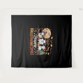 Schattigee Flamingo Thanksgiving Ik ben geen Turki Wandkleed (Voorkant (horizontaal))