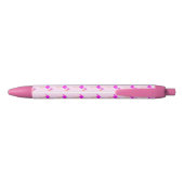 Schattigee flamingo's blauwe inkt pen (Achterkant)