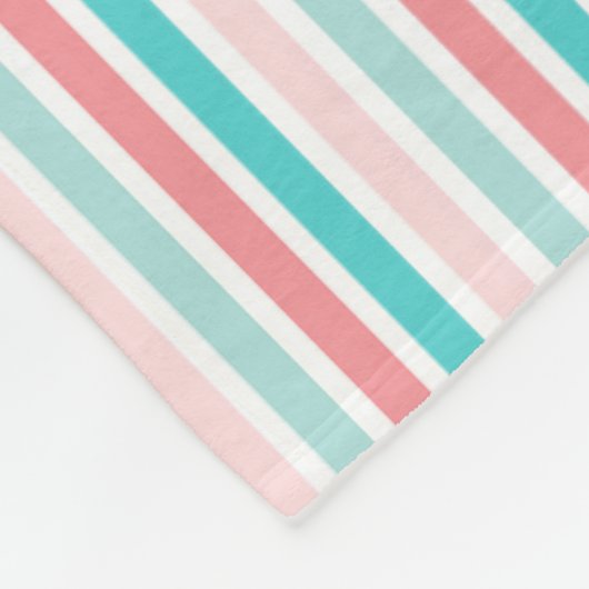 Schattigee Flamingo's in Love Pattern Fleece Deken (Hoek)