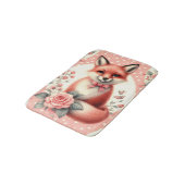 Schattigee Floral Baby Fox Badmat (Gekanteld)