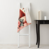 Schattigee Floral Baby Fox Sherpa Deken (In situ)