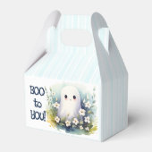 Schattigee Floral Ghost Halloween Bedankdoosjes (Achterkant)