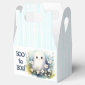 Schattigee Floral Ghost Halloween Bedankdoosjes (Geopend)