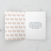 Schattigee Floral Jellyfish Verjaardagsfeest Kaart (Binnen)