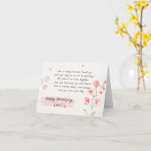 Schattigee Floral Jubileum Kaart (Gele Bloem)