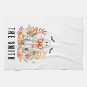 Schattigee Floral Lace Ghost|Spooky Sweet Herfst H Theedoek (Horizontaal)