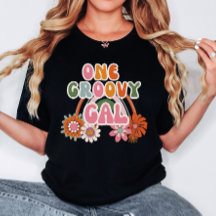 Schattigee Floral One Groovy Gal  Regenboog Vrouwe