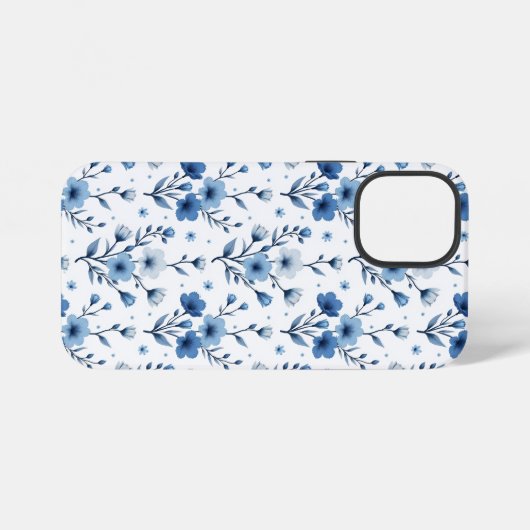 Schattigee Floral Pattern iPhone case iPhone Hoesje (Achterkant horizontaal)