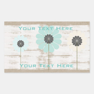 Schattigee Floral Sticker