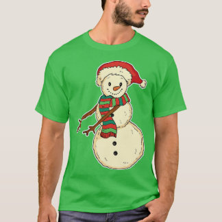 Schattigee flossen sneeuwpop t-shirt