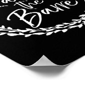 Schattigee Flower Circle Design Dancing Pun Gift R Poster (Hoek)