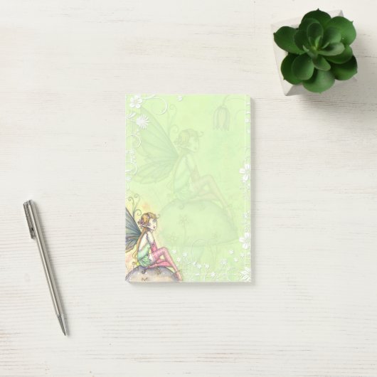 Schattigee Flower Fairy Art Post-it® Notes (Kantoor)