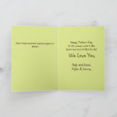 Schattigee Forest Rabbits Wildflowers Basket Moede Kaart (Binnen)