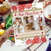 Schattigee foto Beste mam ooit Moederdag Afbeeldin Poster