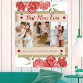 Schattigee foto Beste mam ooit Moederdag Afbeeldin Poster