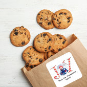 Schattigee Foto Christmas Joy Gift Label