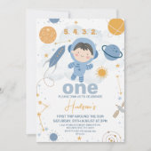 Schattigee Foto Eerste Reis Rond de Zon 1e Verjaar Kaart (Voorkant)