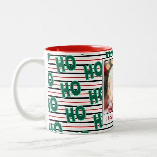 Schattigee foto kerst Mok (Links)