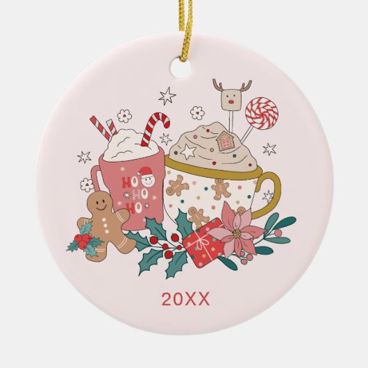 Schattigee foto kerst ornament (Voorkant)