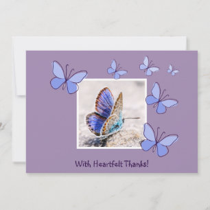 Schattigee foto - met oprechte Bedankt! bedankkaar Kaart