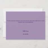 Schattigee foto - met oprechte Bedankt! bedankkaar Kaart (Achterkant)