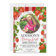 Schattigee foto Rood Blauw Berry Sweet 1e Verjaard