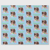 Schattigee Foto Spring Tulpen, Moederdag Wishes Cadeaupapier (Vlak)