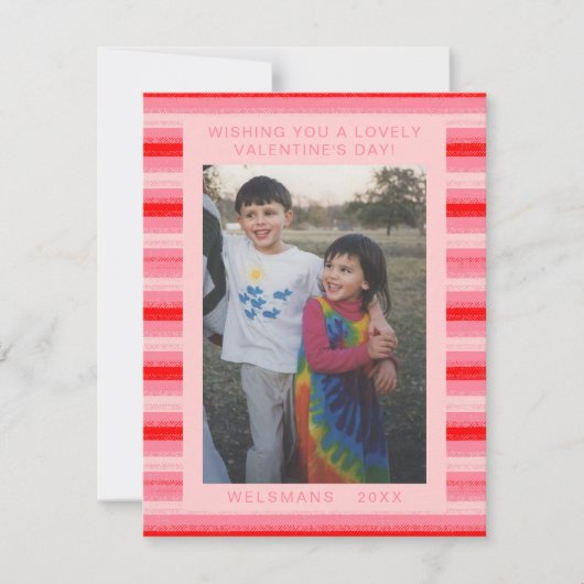 Schattigee Foto Valentijnsdag Kaart (Voorkant)