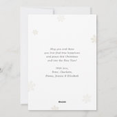 Schattigee Foto Vrolijk Kerstvakantie Kaart (Achterkant)