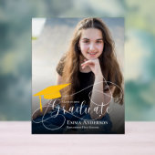 Schattigee fotoaankondigingklasse van 2025 voor de acryl bord (Neutraal)