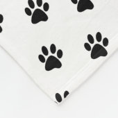 Schattigee Fotocollage Pet Dog Naam Fleece Deken (Hoek)