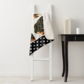 Schattigee Fotocollage Pet Dog Naam Sherpa Deken (In situ)