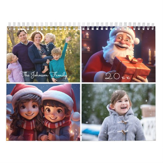 Schattigee fotofamilie jaarkalender kalender (Hoes)