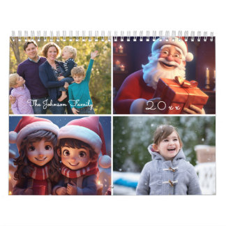Schattigee fotofamilie jaarkalender kalender