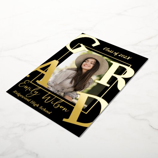 Schattigee fotoklas van de aankondiging van het Af (Gedraaid)