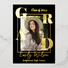 Schattigee fotoklas van de aankondiging van het Af