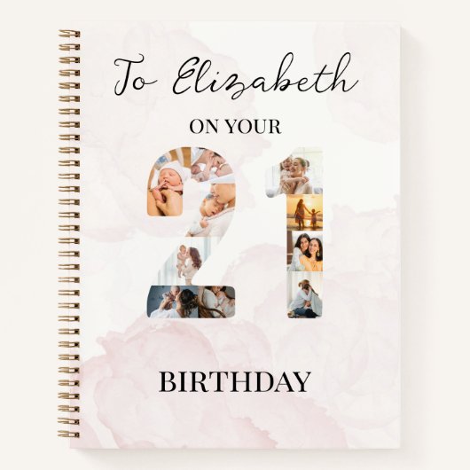 Schattigee fototijdschriften voor de aangepaste fa notitieboek (Voorkant)