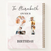 Schattigee fototijdschriften voor de aangepaste fa notitieboek (Achterkant)