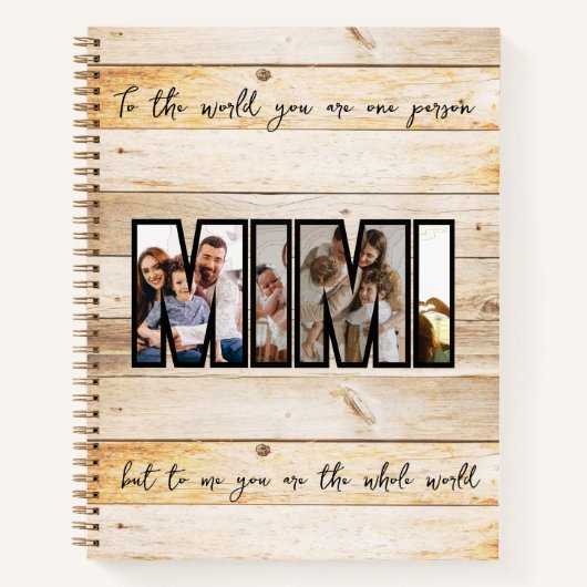 Schattigee fototijdschriften voor de aangepaste fa notitieboek (Voorkant)