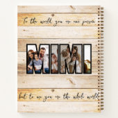 Schattigee fototijdschriften voor de aangepaste fa notitieboek (Achterkant)