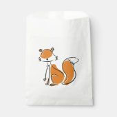 Schattigee Fox Favoriete Bag Bedankzakje (Voorkant)