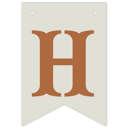 Schattigee Fox Herfst 1e Verjaardag bunting banner (Tweede vlag)