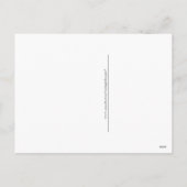 Schattigee  Fox kerstscène Feestdagenkaart (Achterkant)