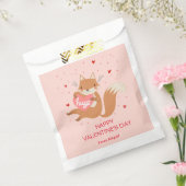 Schattigee Fox Kinder Klaslokaal Valentijn Bedankzakje (Gezegeld)