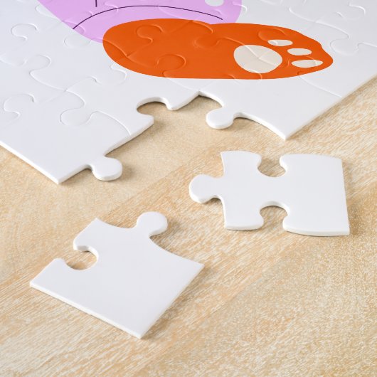 Schattigee Fox Pajama puzzel voor kinderen (Zijkant)