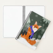 Schattigee Fox Sketch Journal Notitieboek (Binnen)
