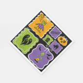 Schattigee Frankenstein Coquette Halloween Servet (Hoek)