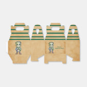 Schattigee Frankenstein Halloween Verjaardag Jonge Bedankdoosjes (Uitgevouwen)